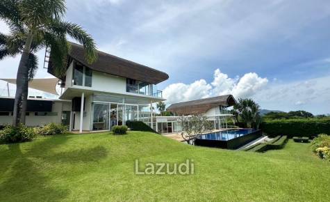 Sea View 4-Bedroom Pool Villa with Spacious Garden at Cape Yamu