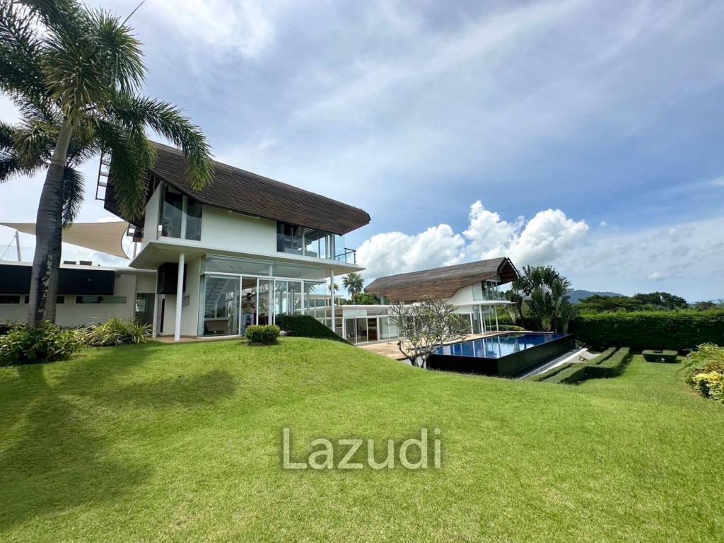Sea View 4-Bedroom Pool Villa with Spacious Garden at Cape Yamu