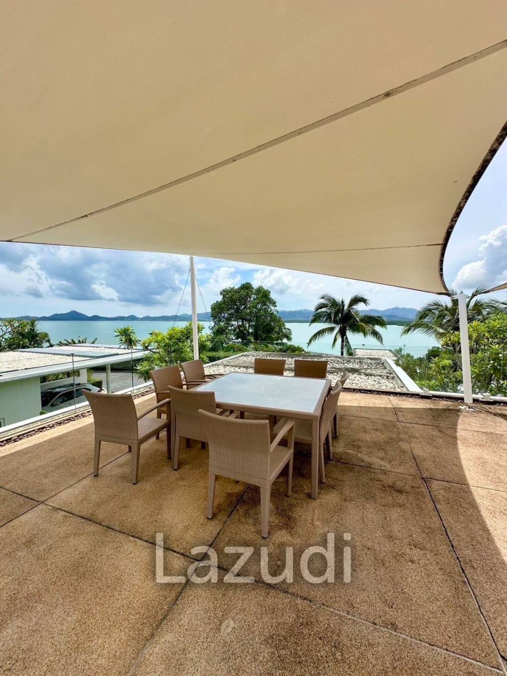 Sea View 4-Bedroom Pool Villa with Spacious Garden at Cape Yamu