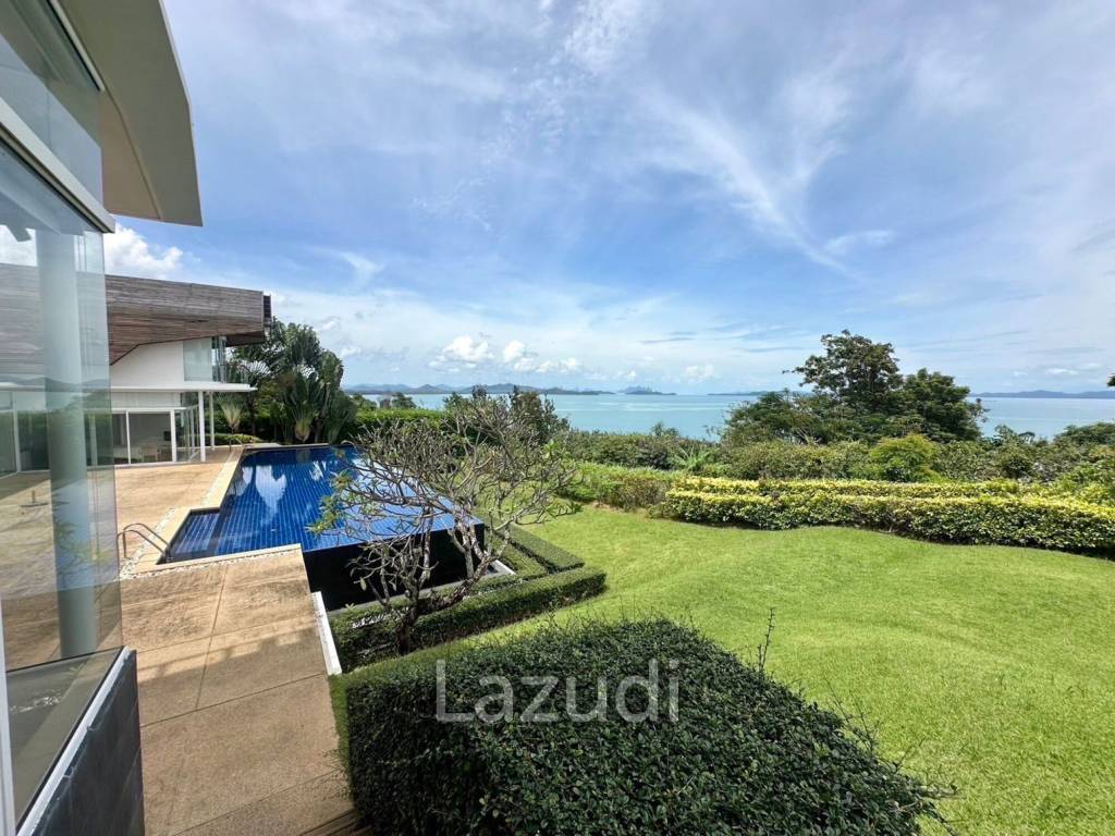 Sea View 4-Bedroom Pool Villa with Spacious Garden at Cape Yamu