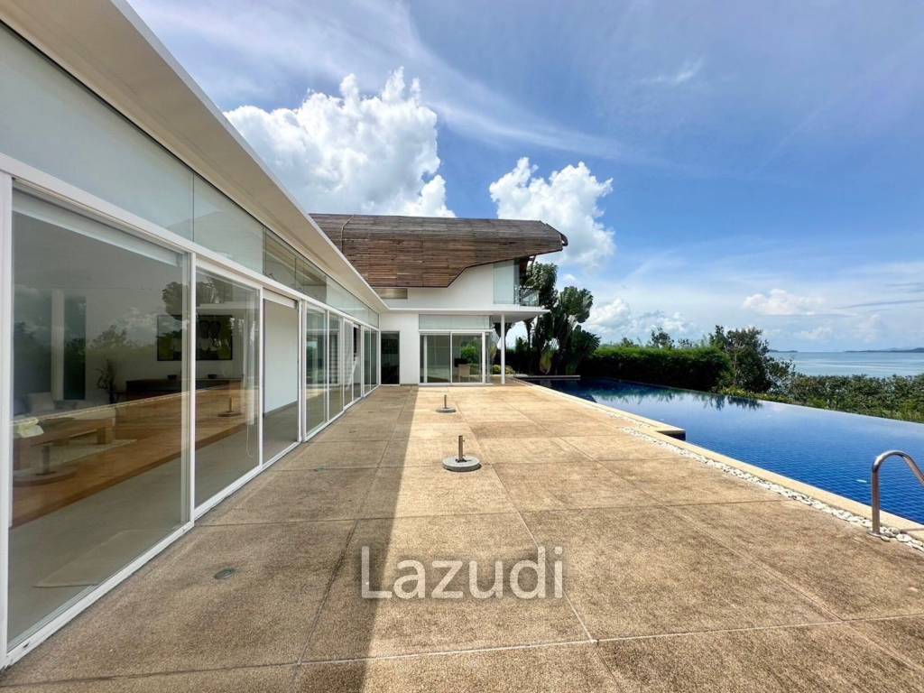 Sea View 4-Bedroom Pool Villa with Spacious Garden at Cape Yamu