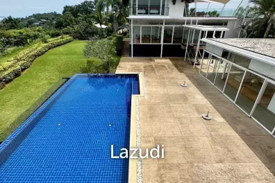 Sea View 4-Bedroom Pool Villa with Spacious Garden at Cape Yamu