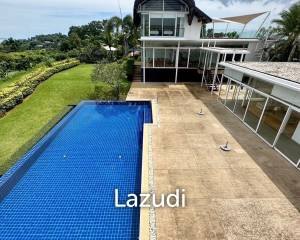 Sea View 4-Bedroom Pool Villa with Spacious Garden at Cape Yamu
