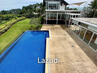 Sea View 4-Bedroom Pool Villa with Spacious Garden at Cape Yamu