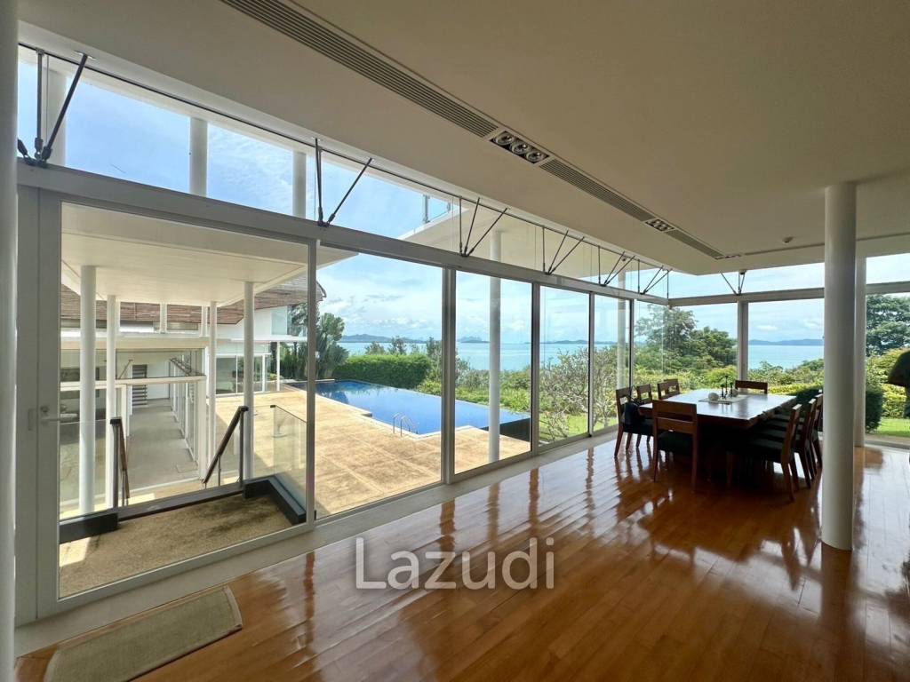 Sea View 4-Bedroom Pool Villa with Spacious Garden at Cape Yamu