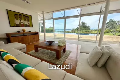 Sea View 4-Bedroom Pool Villa with Spacious Garden at Cape Yamu
