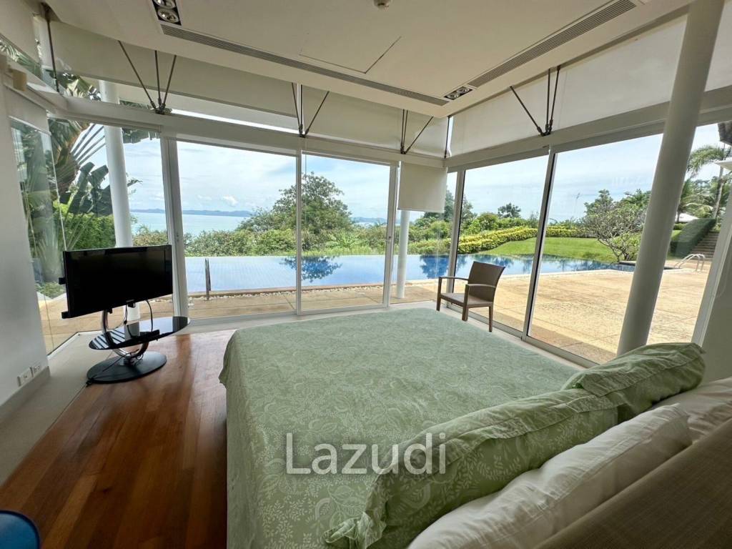Sea View 4-Bedroom Pool Villa with Spacious Garden at Cape Yamu
