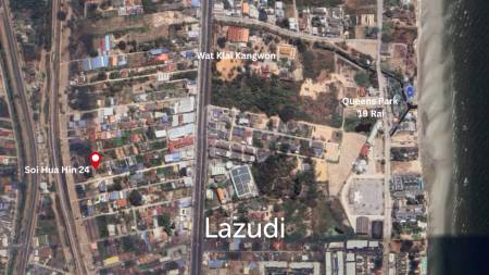Prime Land For Sale 0-2-49 Rai in Soi Hua Hin 24