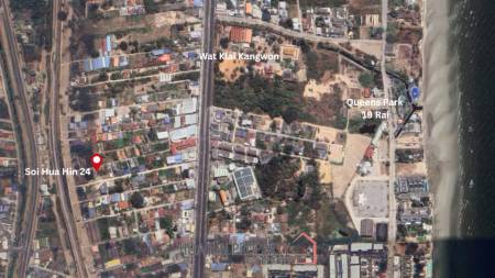 Prime Land For Sale 0-2-49 Rai in Soi Hua Hin 24