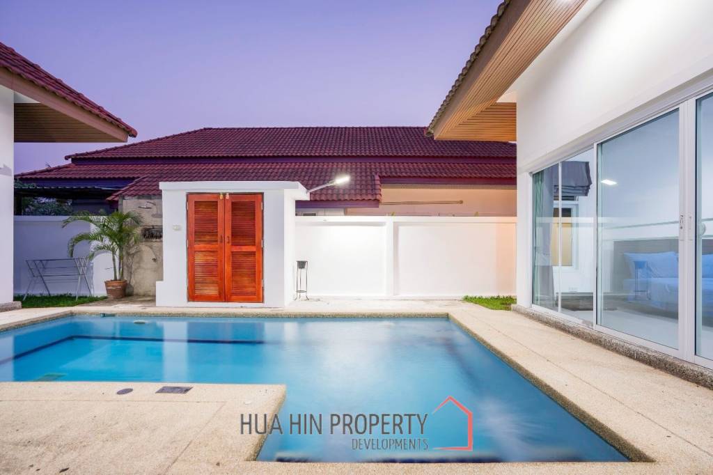 3 BED LOVELY VILLA WITH PRIVATE POOL IN HIN LEK FAI