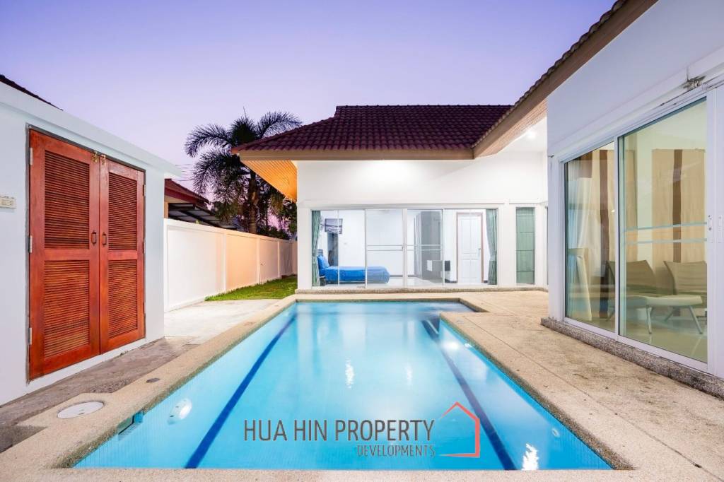 3 BED LOVELY VILLA WITH PRIVATE POOL IN HIN LEK FAI