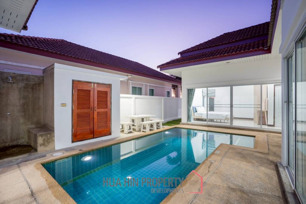 3 BED LOVELY VILLA WITH PRIVATE POOL IN HIN LEK FAI
