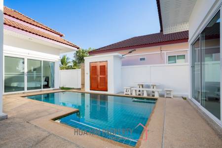 3 BED LOVELY VILLA WITH PRIVATE POOL IN HIN LEK FAI