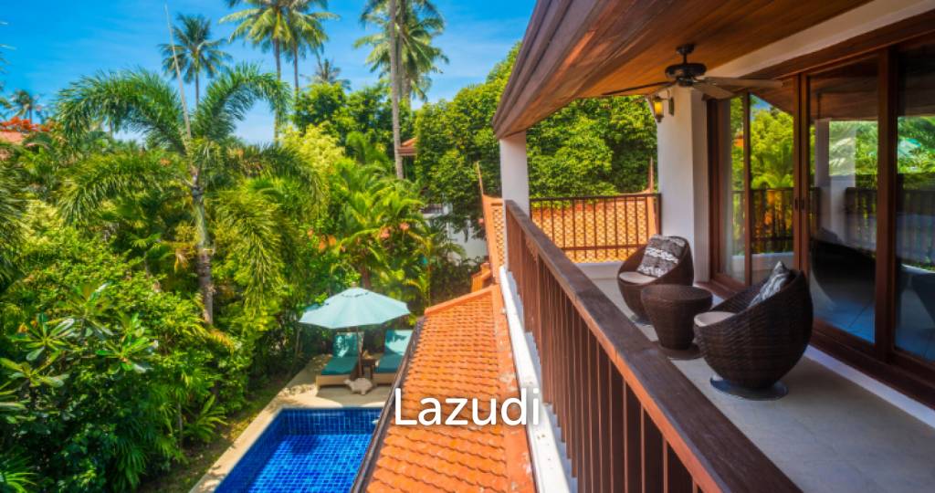 Luxury Beachside 4 Bedroom Villa in Ko Samui