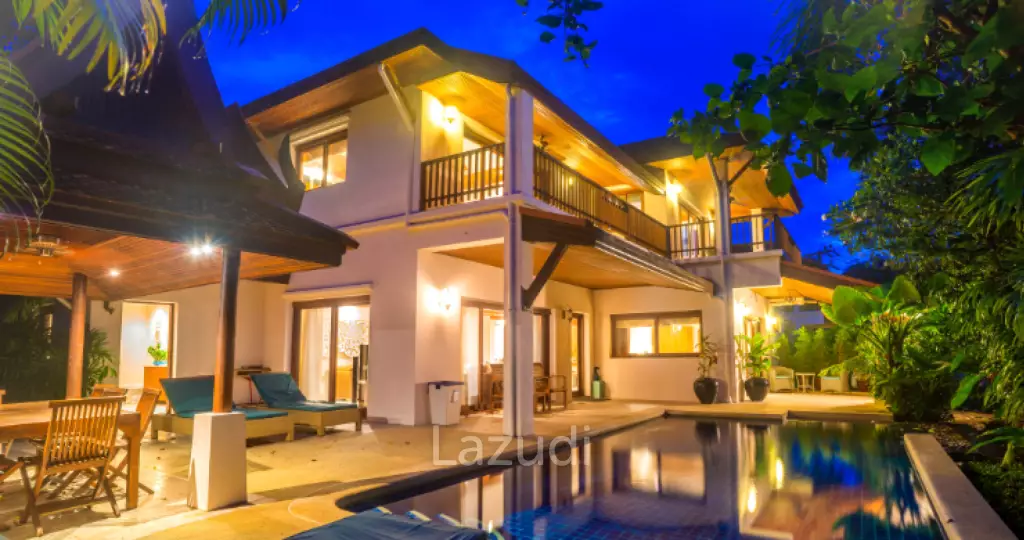 Luxury Beachside 4 Bedroom Villa in Ko Samui