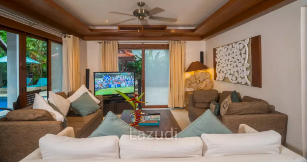 Luxury Beachside 4 Bedroom Villa in Ko Samui