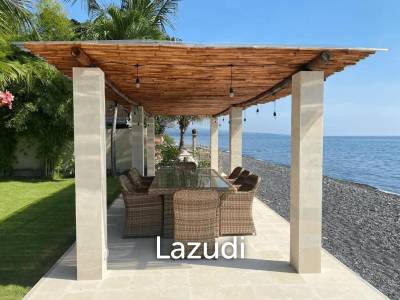 Absolute Beachfront Home in Amed Bali for sale