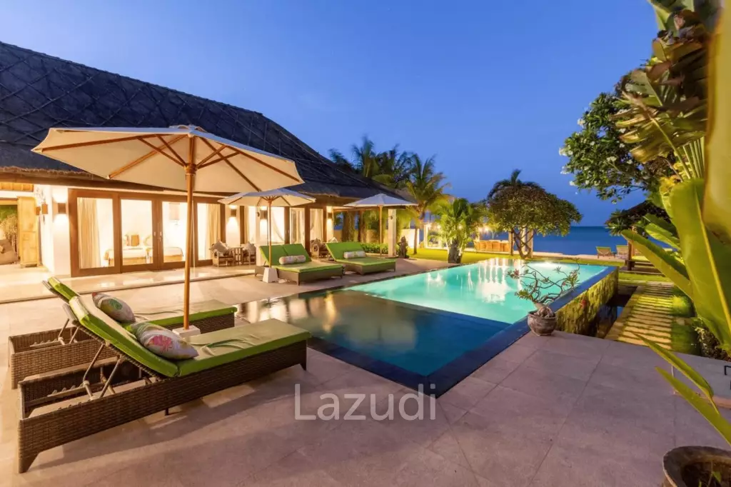 Absolute Beachfront Home in Amed Bali for sale
