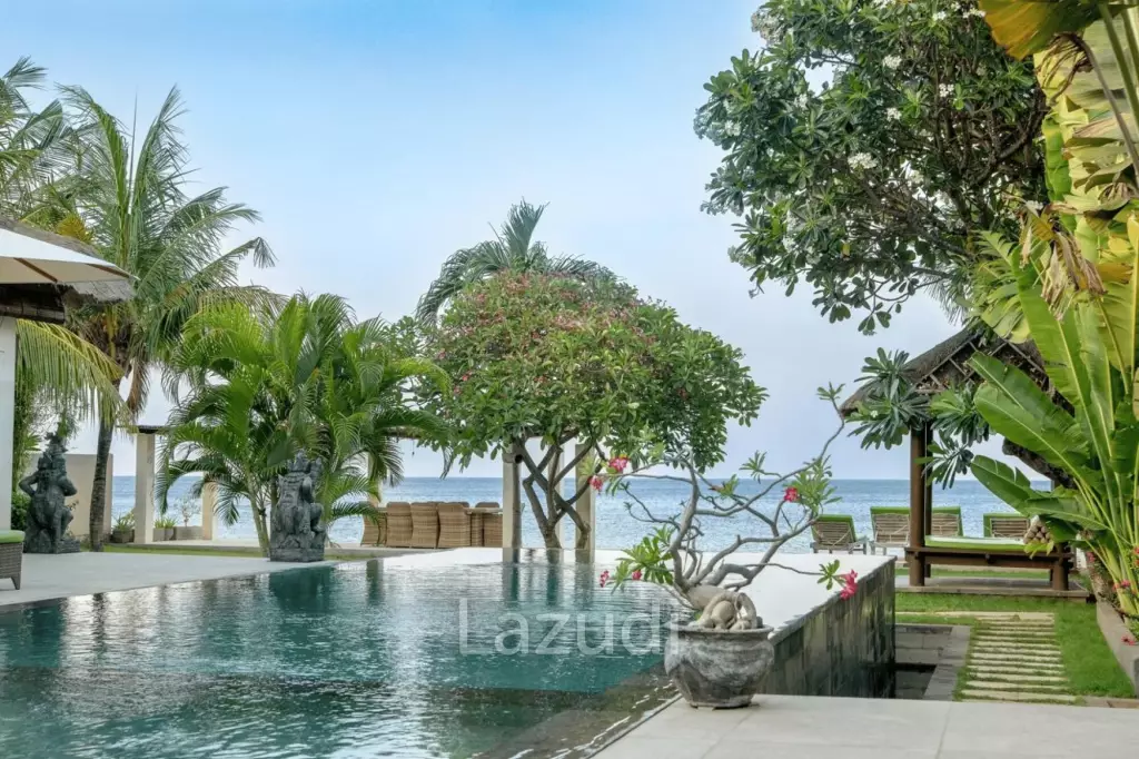 Absolute Beachfront Home in Amed Bali for sale