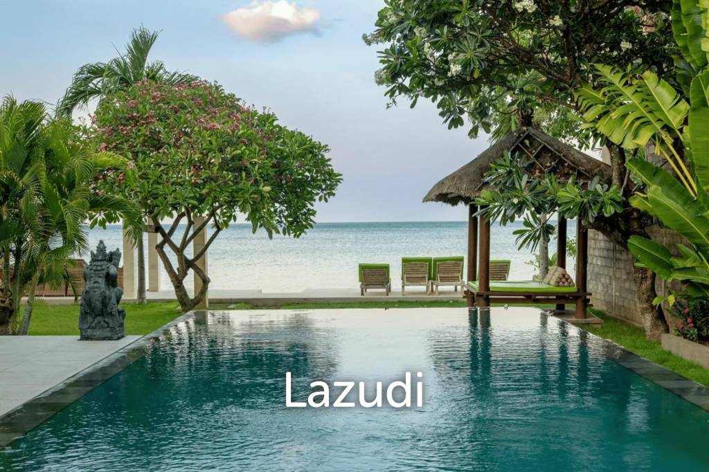Absolute Beachfront Home in Amed Bali for sale
