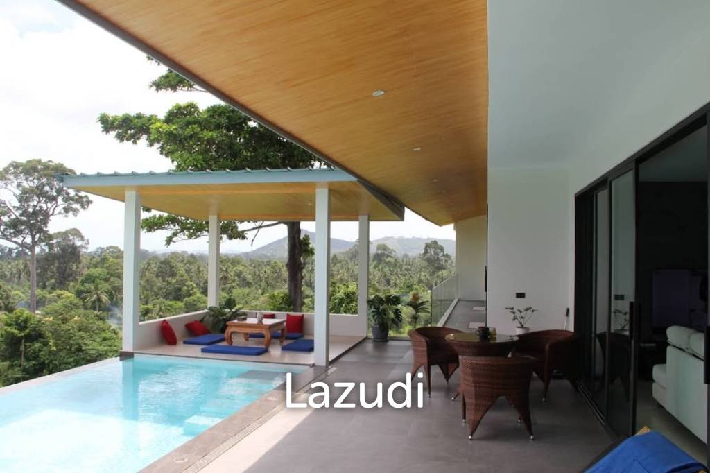 Newly Built Sea View Villa with Private Pool for Sale – Mae Nam Soi 5, Koh Samui