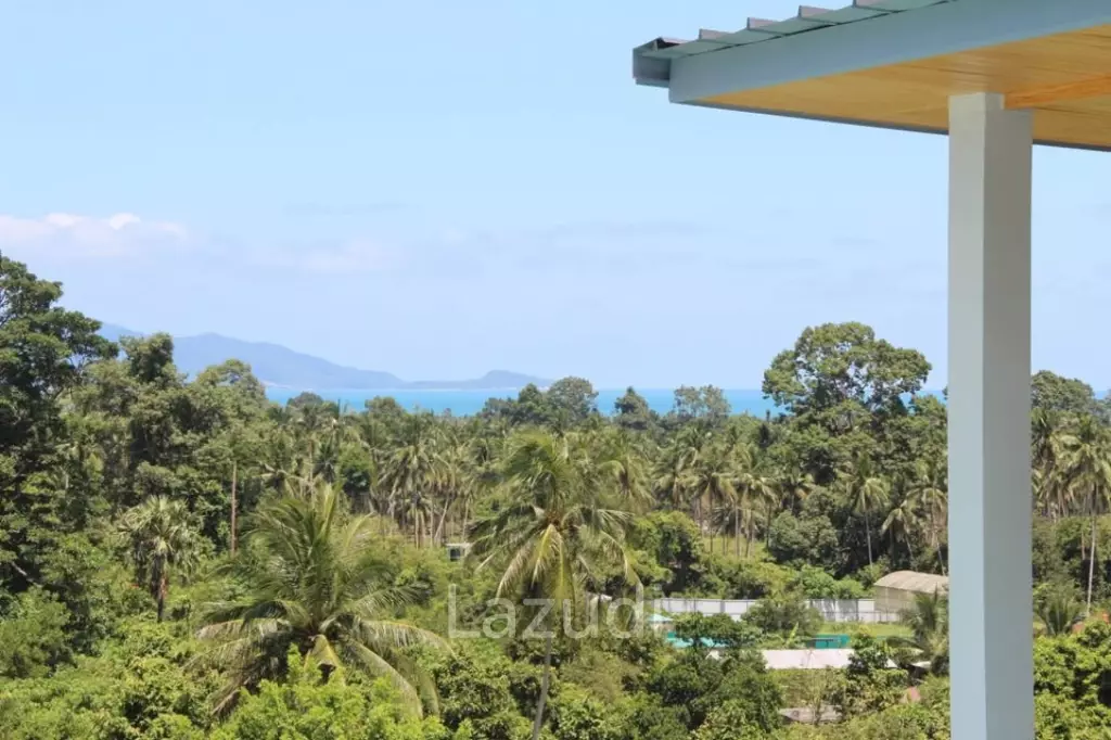 Newly Built Sea View Villa with Private Pool for Sale – Mae Nam Soi 5, Koh Samui