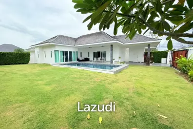 Spacious 3-Bedroom Pool Villa on 800 sqm Plot in Aria Hua Hin – Prime location