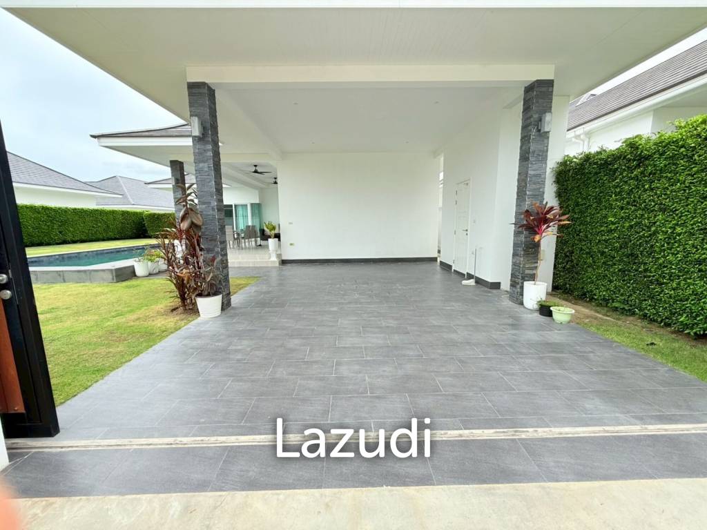 Spacious 3-Bedroom Pool Villa on 800 sqm Plot in Aria Hua Hin – Prime location