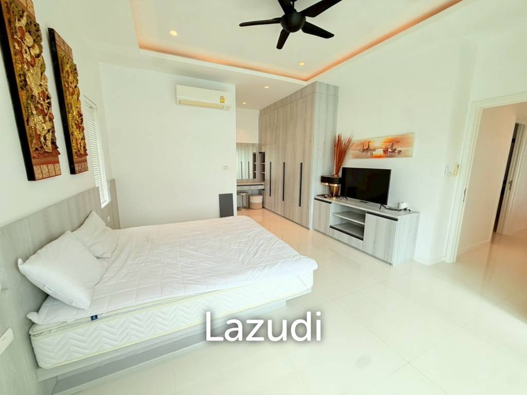 Spacious 3-Bedroom Pool Villa on 800 sqm Plot in Aria Hua Hin – Prime location