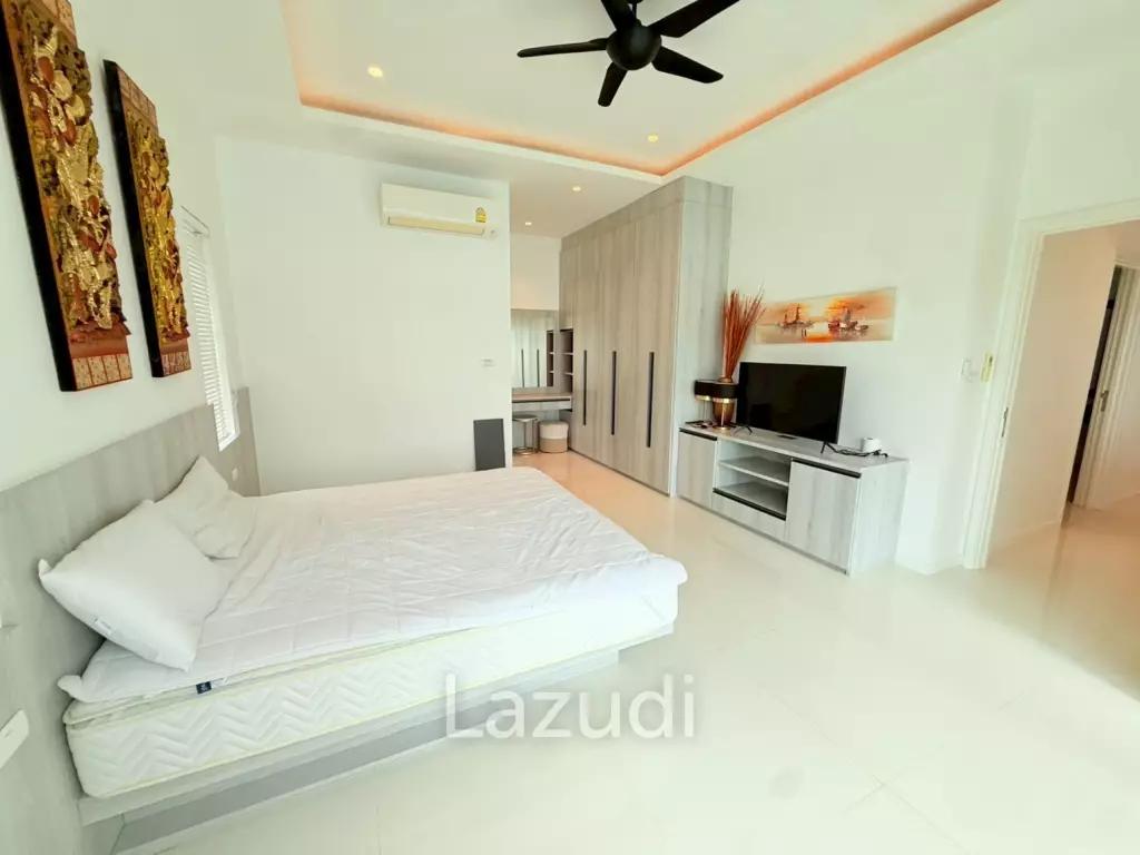 Spacious 3-Bedroom Pool Villa on 800 sqm Plot in Aria Hua Hin – Prime location
