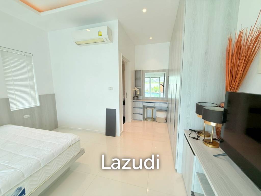 Spacious 3-Bedroom Pool Villa on 800 sqm Plot in Aria Hua Hin – Prime location