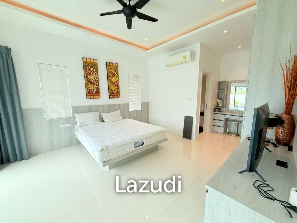 Spacious 3-Bedroom Pool Villa on 800 sqm Plot in Aria Hua Hin – Prime location