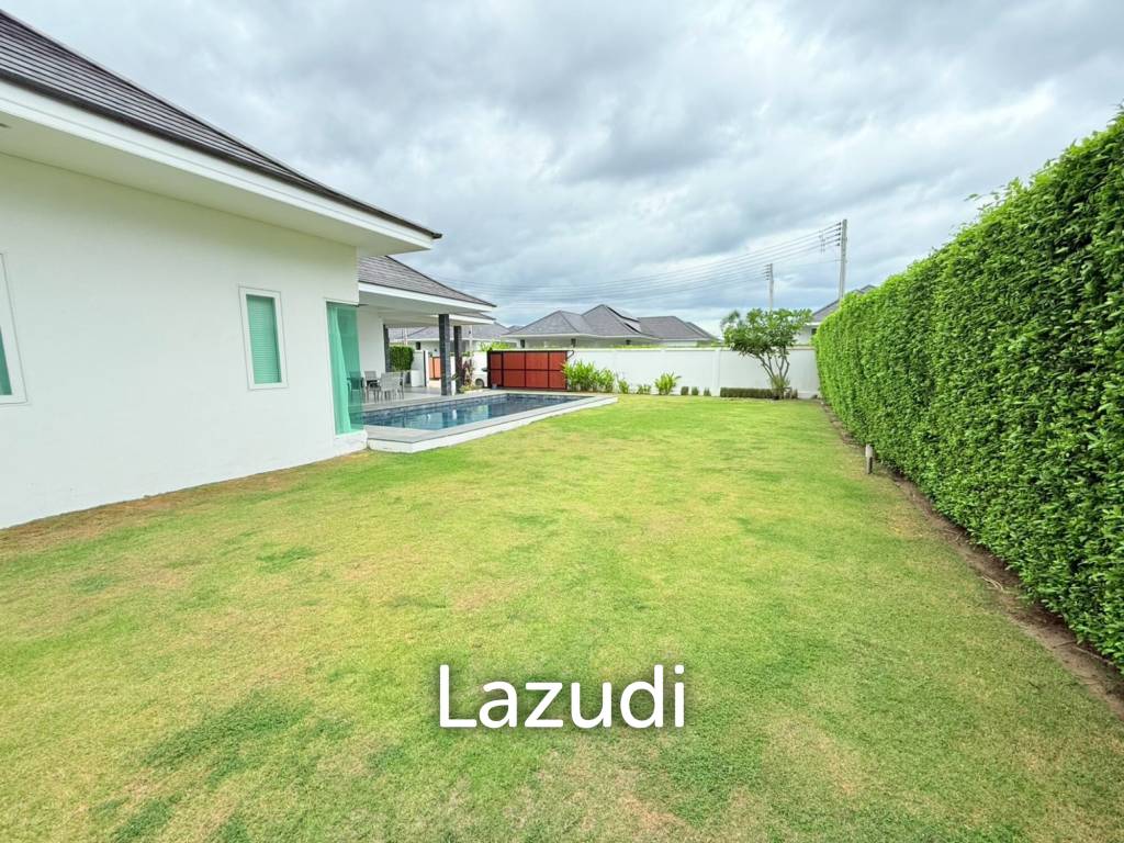 Spacious 3-Bedroom Pool Villa on 800 sqm Plot in Aria Hua Hin – Prime location