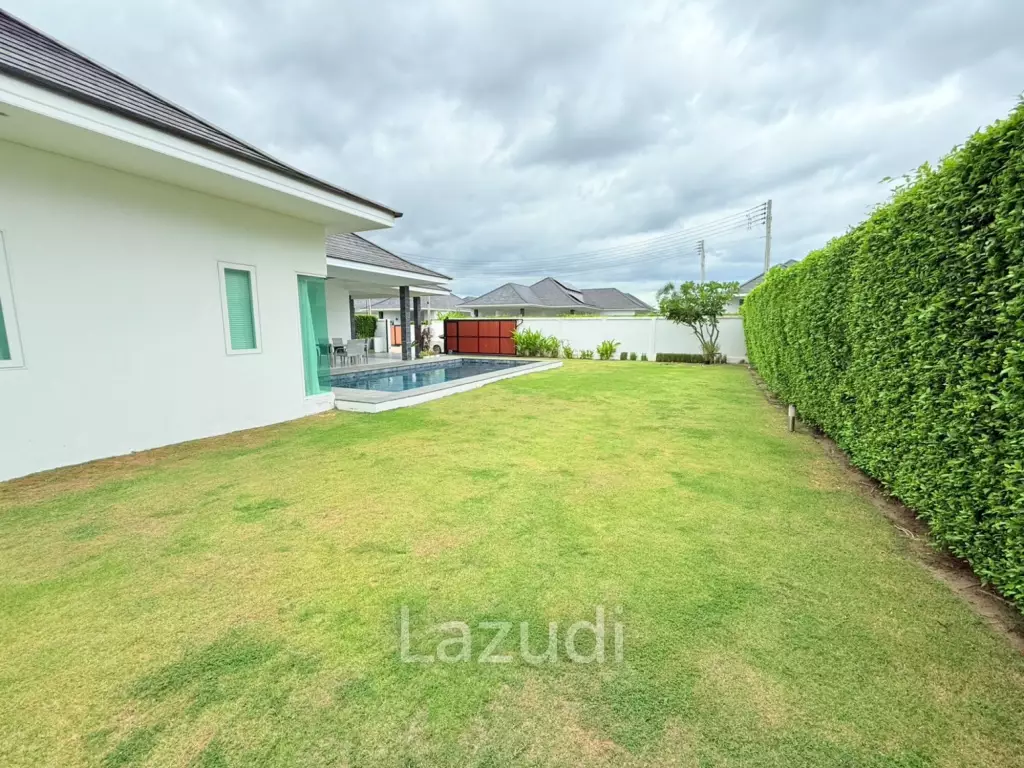 Spacious 3-Bedroom Pool Villa on 800 sqm Plot in Aria Hua Hin – Prime location