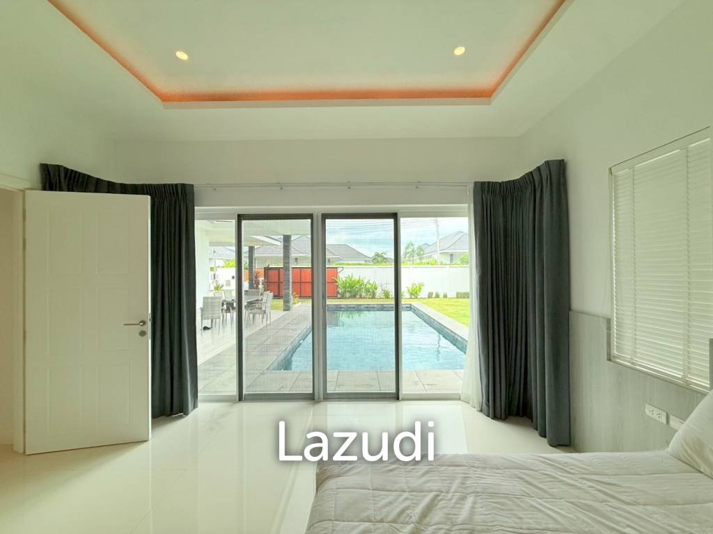 Spacious 3-Bedroom Pool Villa on 800 sqm Plot in Aria Hua Hin – Prime location