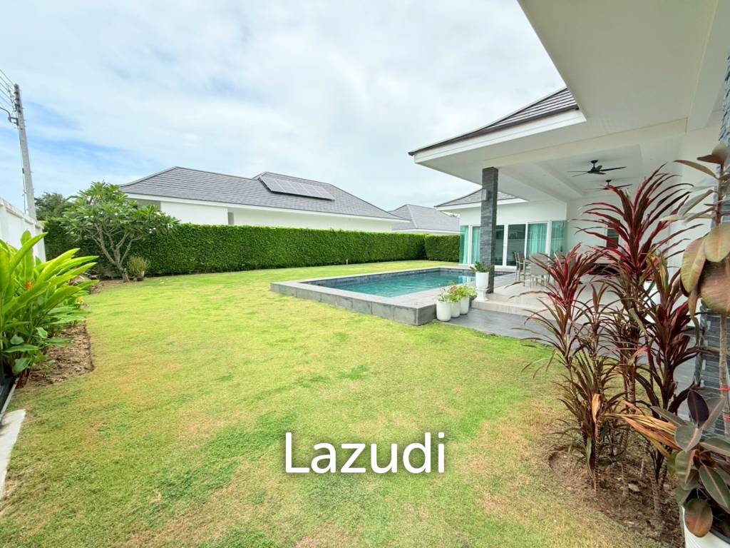 Spacious 3-Bedroom Pool Villa on 800 sqm Plot in Aria Hua Hin – Prime location