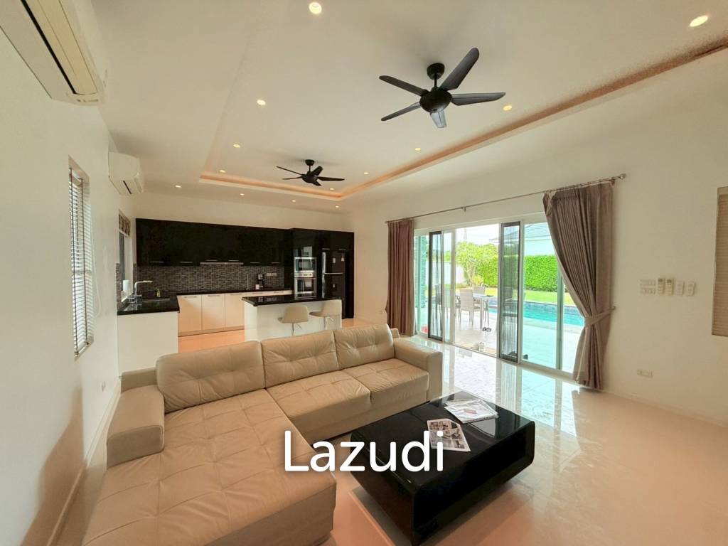 Spacious 3-Bedroom Pool Villa on 800 sqm Plot in Aria Hua Hin – Prime location
