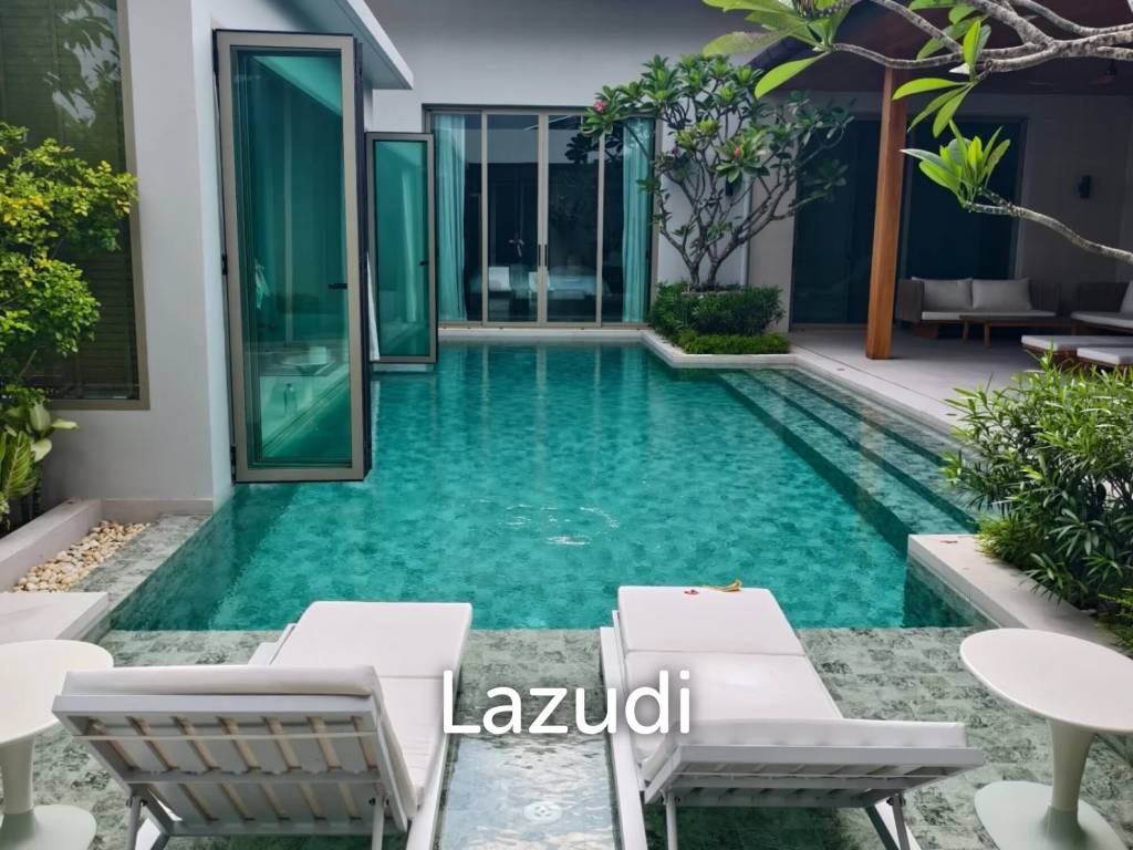 Stylish 4-Bedroom Tropical Pool Villa in Prime Bang Tao, Phuket