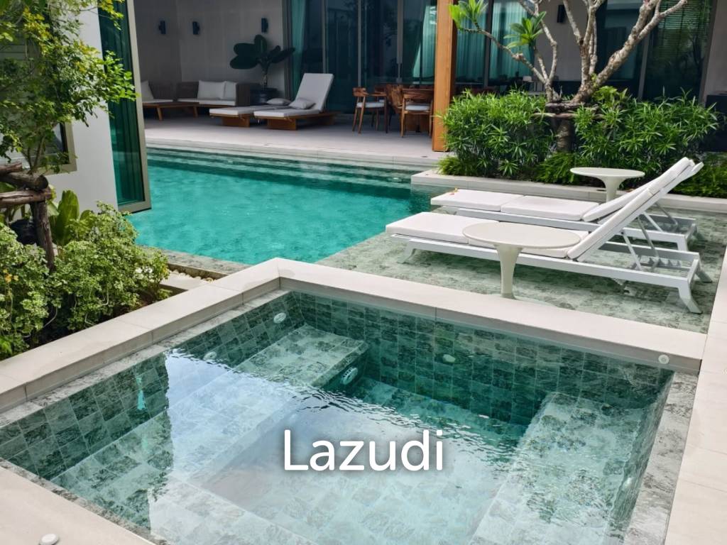 Stylish 4-Bedroom Tropical Pool Villa in Prime Bang Tao, Phuket