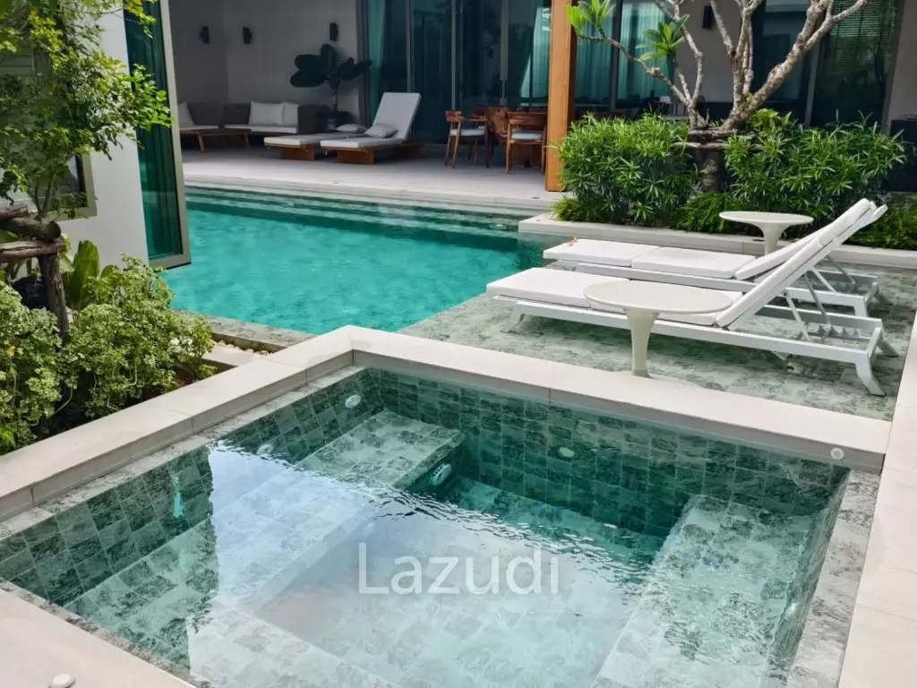 Stylish 4-Bedroom Tropical Pool Villa in Prime Bang Tao, Phuket