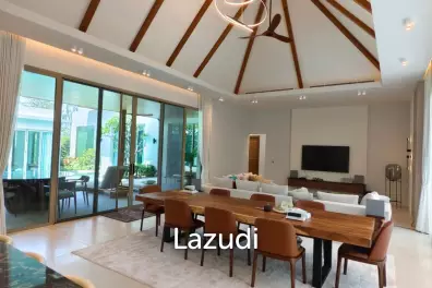 Stylish 4-Bedroom Tropical Pool Villa in Prime Bang Tao, Phuket