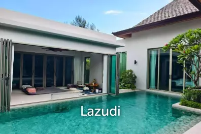 Stylish 4-Bedroom Tropical Pool Villa in Prime Bang Tao, Phuket