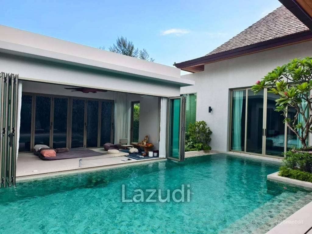Stylish 4-Bedroom Tropical Pool Villa in Prime Bang Tao, Phuket