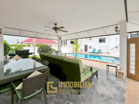 Cha Am: Eingeschossige 3 Schlafzimmer Pool Villa