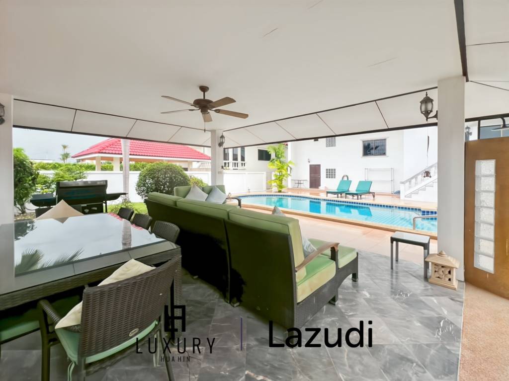 Cha Am: Villa de plain-pied de 3 chambres avec piscine