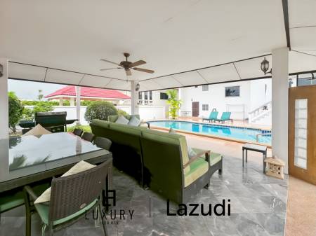 Cha Am: Villa de plain-pied de 3 chambres avec piscine