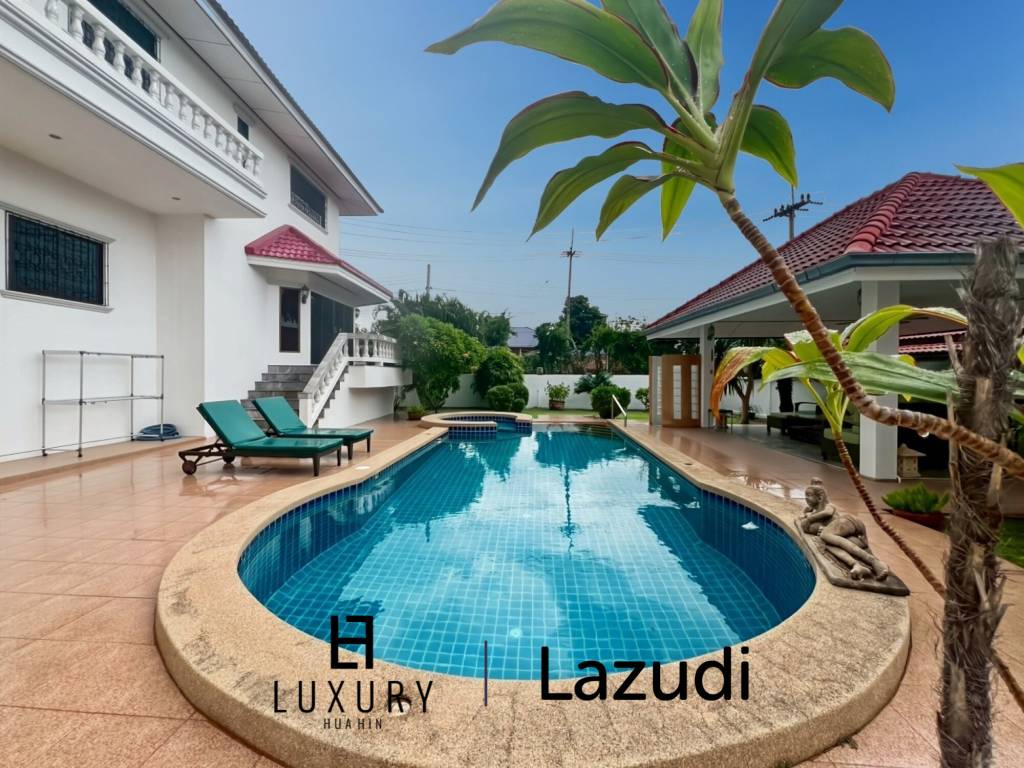 Cha Am: Villa de plain-pied de 3 chambres avec piscine