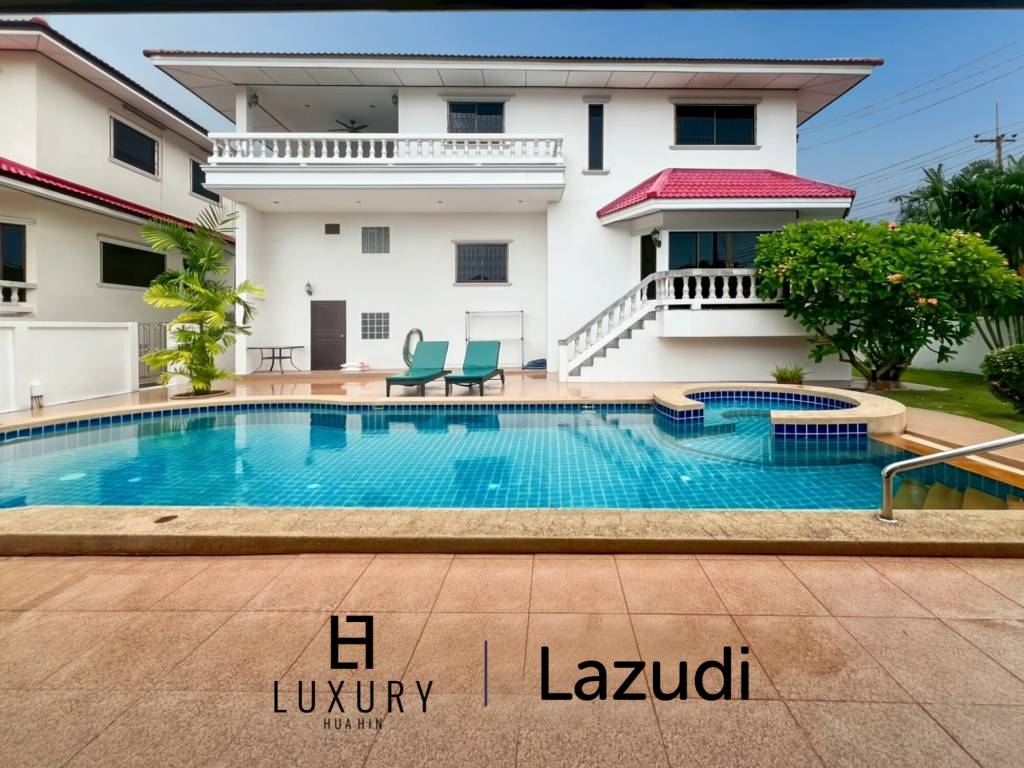 Cha Am: Villa de plain-pied de 3 chambres avec piscine