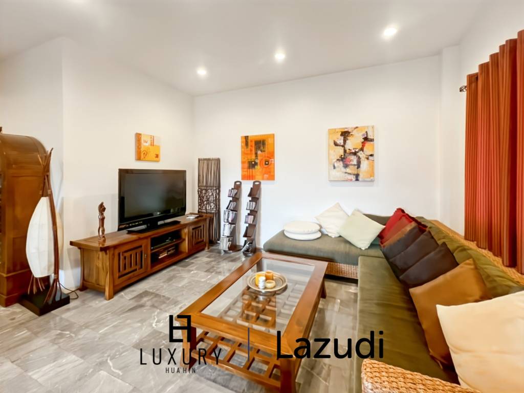 Cha Am: Villa de plain-pied de 3 chambres avec piscine