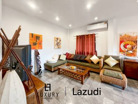 Cha Am: Villa de plain-pied de 3 chambres avec piscine